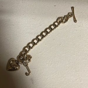 Juicy couture chain bracelet
